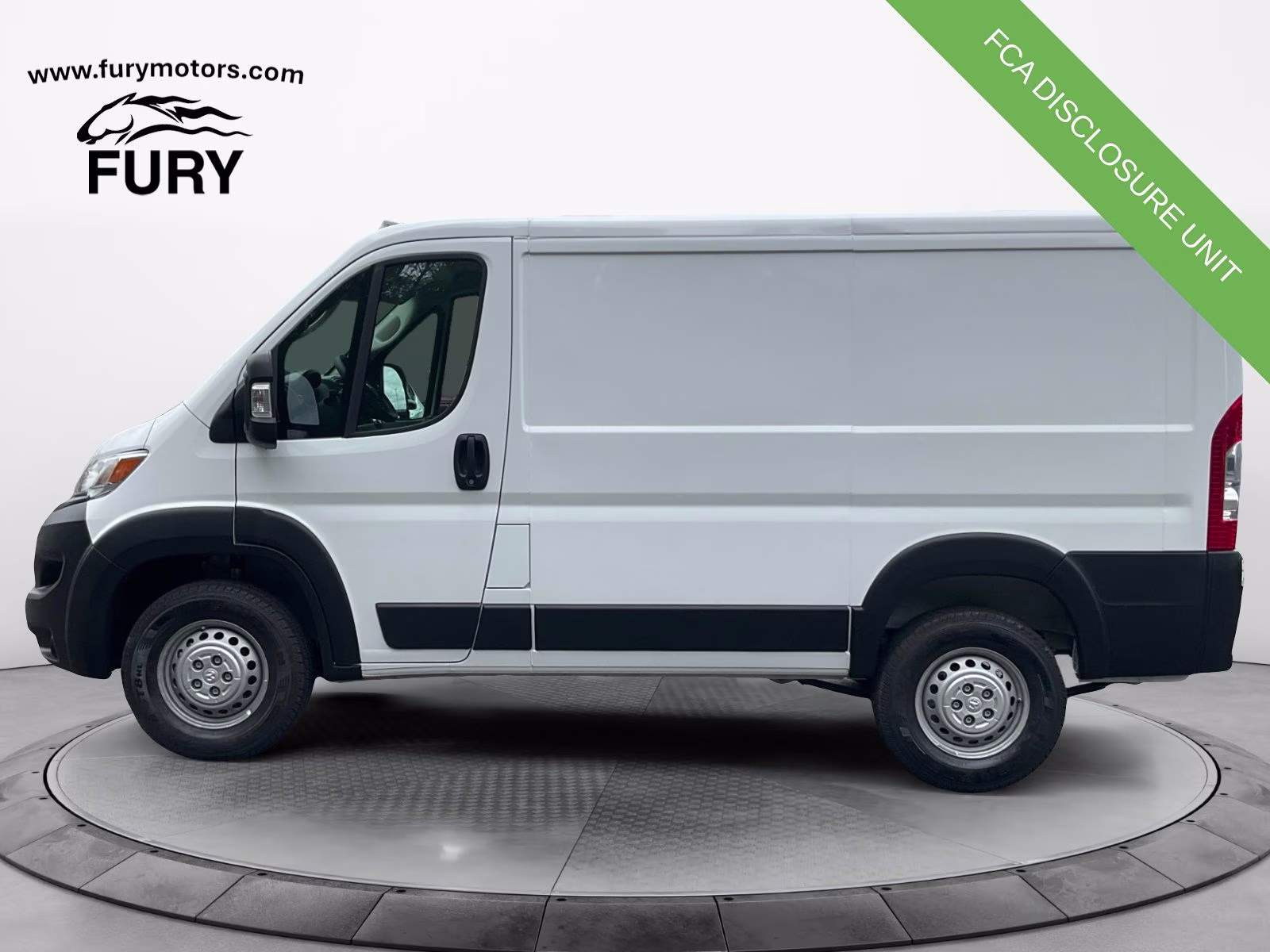 2025 Bright White Clearcoat Ram ProMaster 1500 Low Roof FWD Van