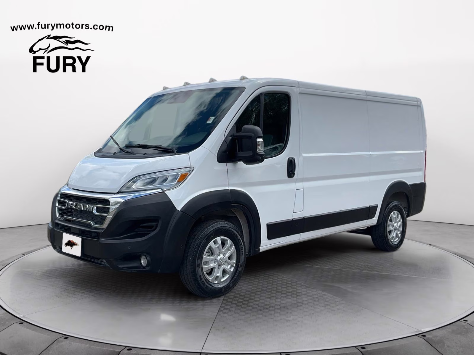 2024 Bright White Clearcoat Ram Promaster 2500 Low Roof SLT FWD Van