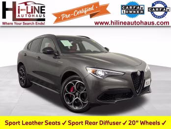 2022 Vesuvio Gray Metallic Alfa Romeo Stelvio Veloce AWD SUV