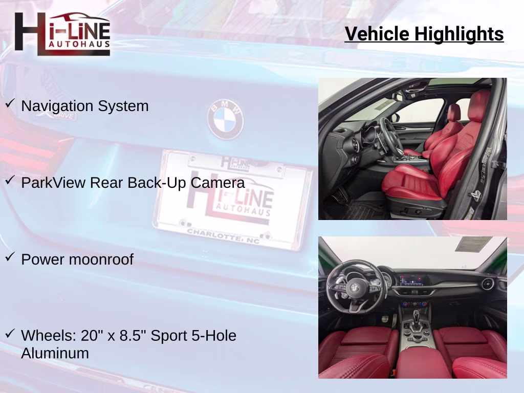 2022 Vesuvio Gray Metallic Alfa Romeo Stelvio Veloce AWD SUV