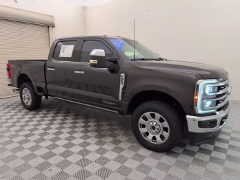 2024 Bronze Metallic Ford Super Duty F-350 SRW Lariat 4X4 Truck