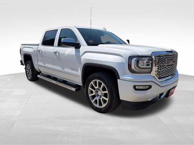 2017 White Frost Tricoat GMC Sierra 1500 Denali 4X4 Truck