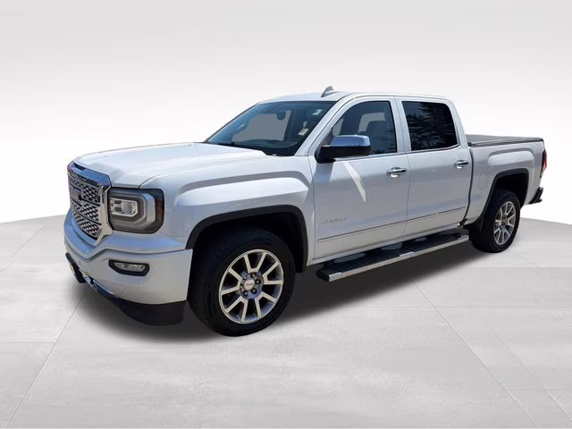2017 White Frost Tricoat GMC Sierra 1500 Denali 4X4 Truck