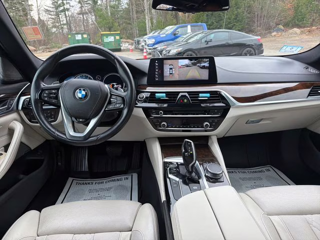 2018 Dark Graphite BMW 5 Series 540i xDrive AWD Sedan
