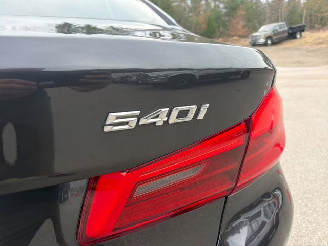 2018 Dark Graphite BMW 5 Series 540i xDrive AWD Sedan