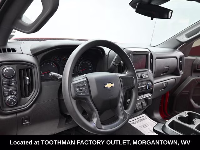 2023 Red Hot Chevrolet Silverado 1500 Custom 4X4 Truck