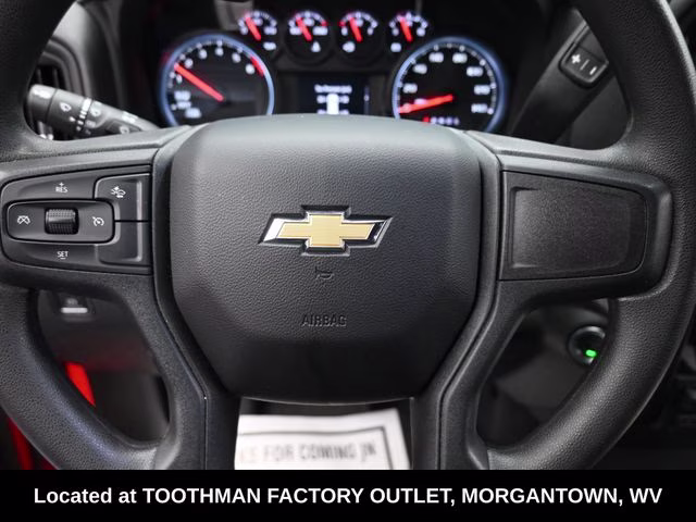 2023 Red Hot Chevrolet Silverado 1500 Custom 4X4 Truck