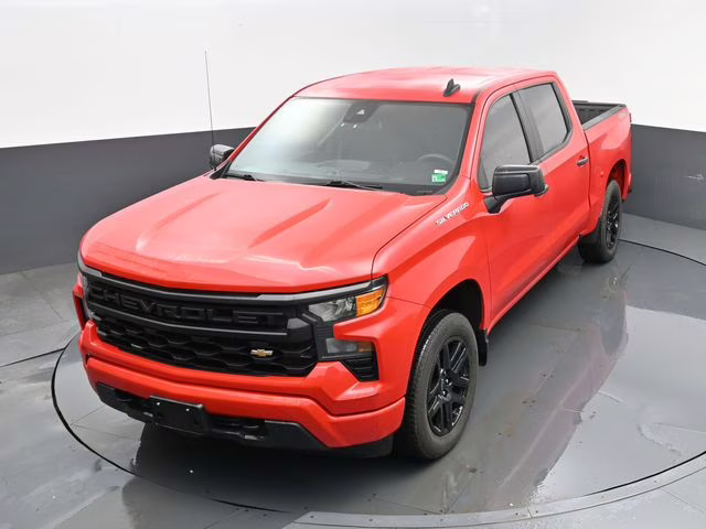 2023 Red Hot Chevrolet Silverado 1500 Custom 4X4 Truck