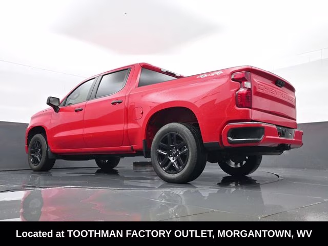 2023 Red Hot Chevrolet Silverado 1500 Custom 4X4 Truck