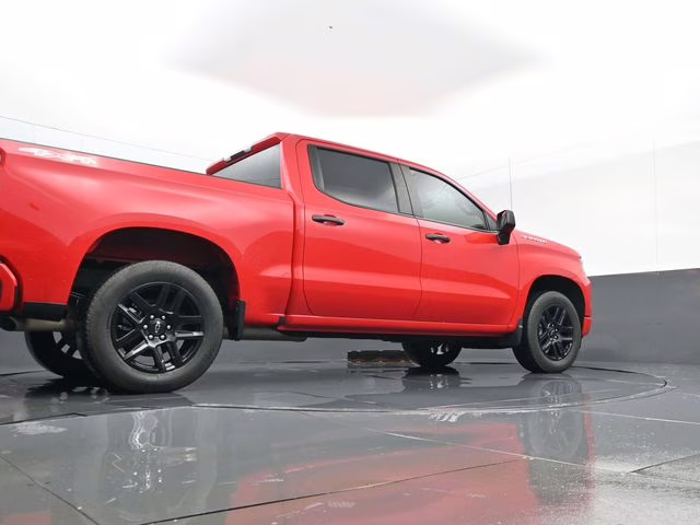 2023 Red Hot Chevrolet Silverado 1500 Custom 4X4 Truck