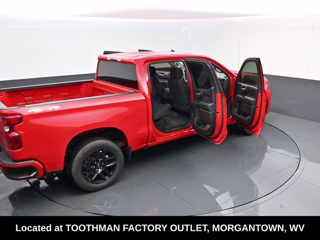 2023 Red Hot Chevrolet Silverado 1500 Custom 4X4 Truck