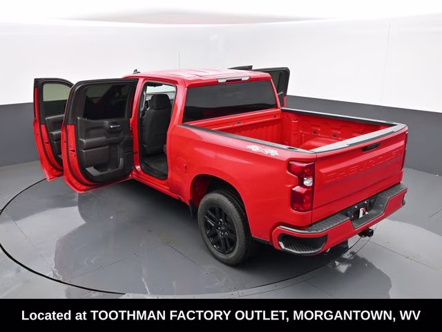 2023 Red Hot Chevrolet Silverado 1500 Custom 4X4 Truck