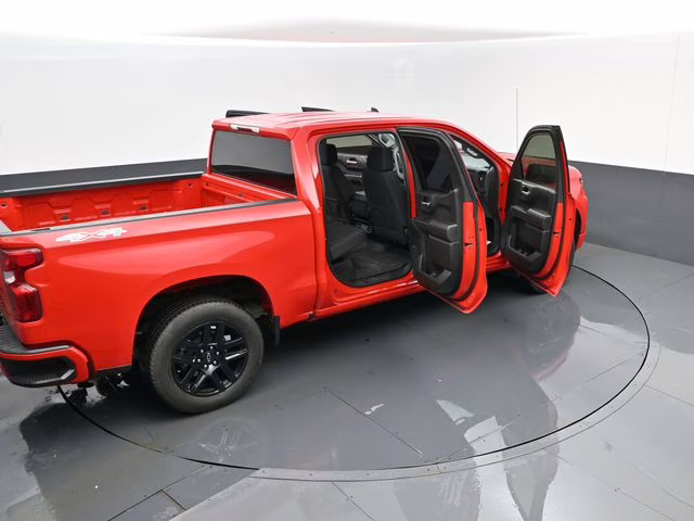 2023 Red Hot Chevrolet Silverado 1500 Custom 4X4 Truck