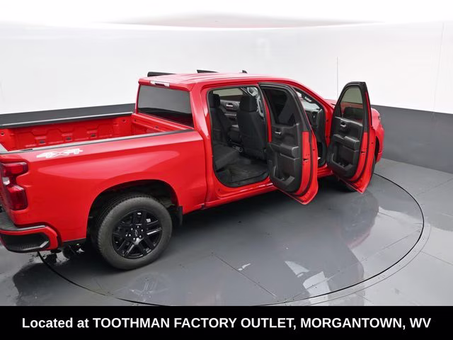 2023 Red Hot Chevrolet Silverado 1500 Custom 4X4 Truck