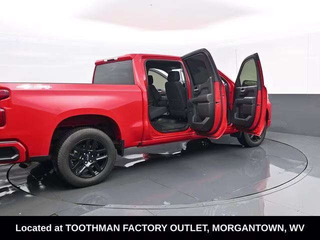 2023 Red Hot Chevrolet Silverado 1500 Custom 4X4 Truck