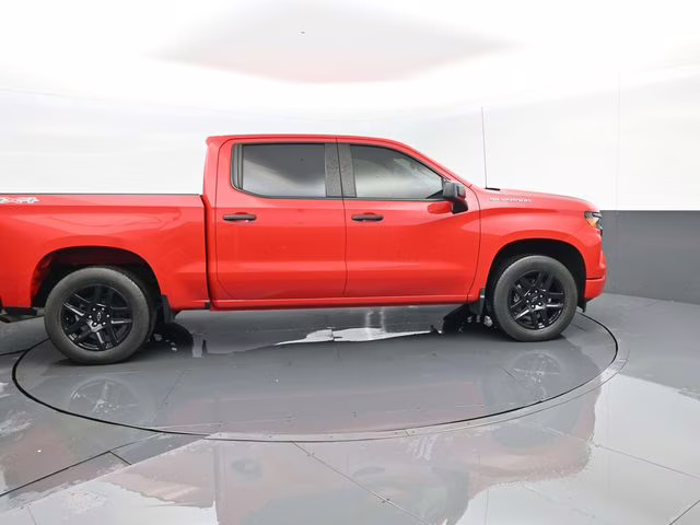2023 Red Hot Chevrolet Silverado 1500 Custom 4X4 Truck