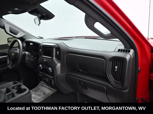 2023 Red Hot Chevrolet Silverado 1500 Custom 4X4 Truck