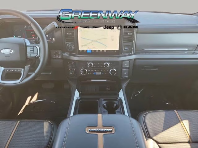 2024 Gray Metallic Ford Super Duty F-350 DRW Platinum 4X4 Truck
