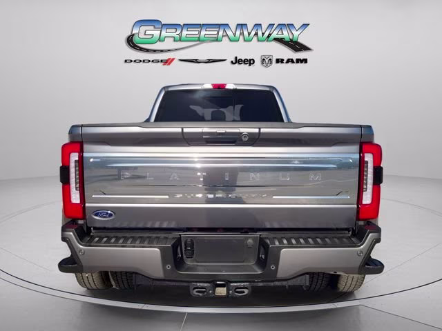 2024 Gray Metallic Ford Super Duty F-350 DRW Platinum 4X4 Truck