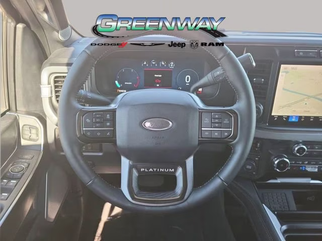 2024 Gray Metallic Ford Super Duty F-350 DRW Platinum 4X4 Truck
