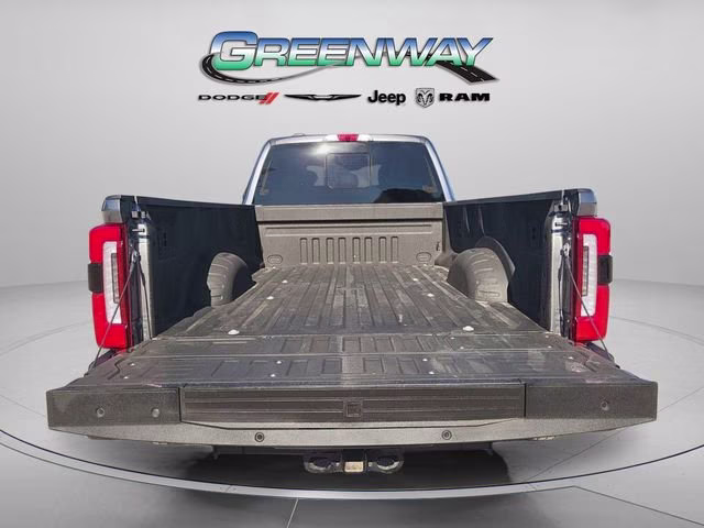 2024 Gray Metallic Ford Super Duty F-350 DRW Platinum 4X4 Truck