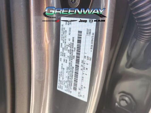 2024 Gray Metallic Ford Super Duty F-350 DRW Platinum 4X4 Truck
