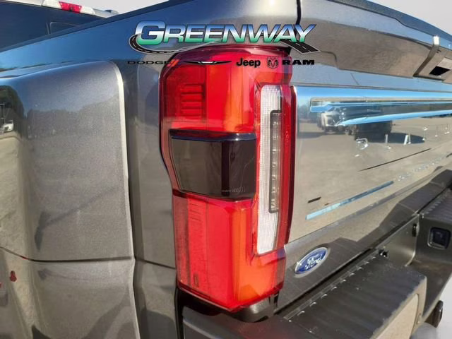 2024 Gray Metallic Ford Super Duty F-350 DRW Platinum 4X4 Truck