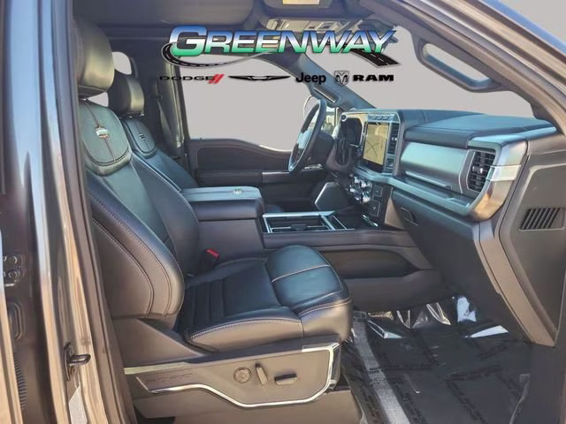2024 Gray Metallic Ford Super Duty F-350 DRW Platinum 4X4 Truck