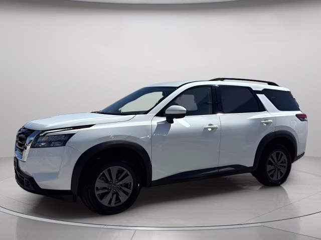 2024 Pearl White Tricoat Nissan Pathfinder SV FWD SUV