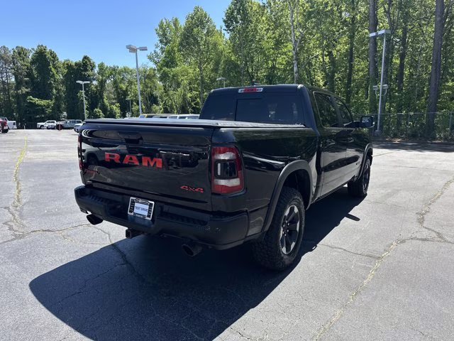 2019 Diamond Black Crystal Pearlcoat Ram 1500 Rebel 4X4 Truck