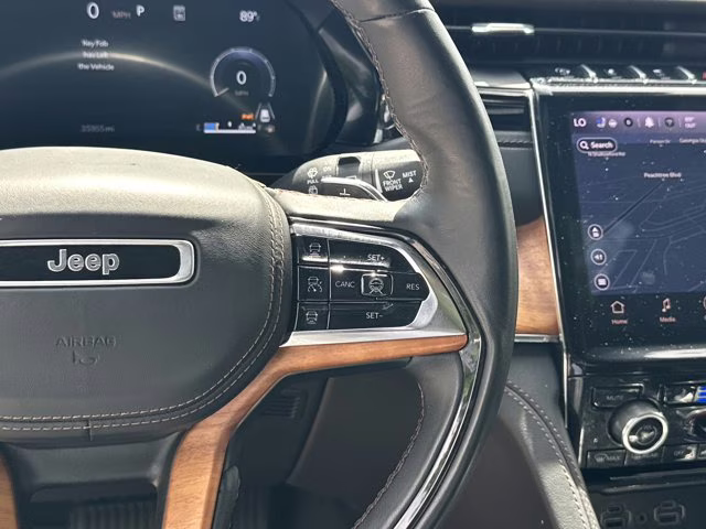 2025 Diamond Black Crystal Pearlcoat Jeep Grand Cherokee L Summit Reserve 4X4 SUV