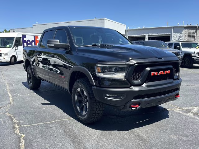 2019 Diamond Black Crystal Pearlcoat Ram 1500 Rebel 4X4 Truck
