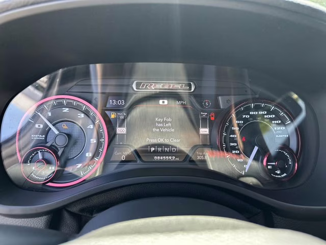 2019 Diamond Black Crystal Pearlcoat Ram 1500 Rebel 4X4 Truck