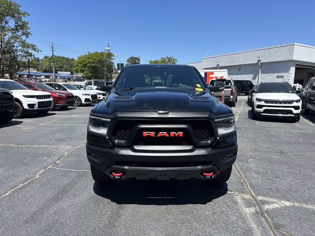 2019 Diamond Black Crystal Pearlcoat Ram 1500 Rebel 4X4 Truck
