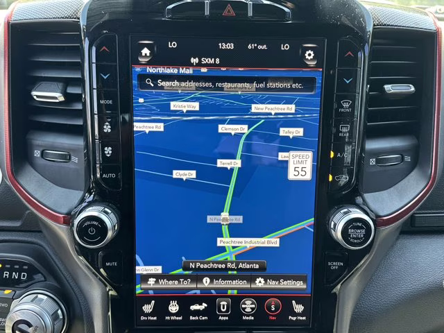 2019 Diamond Black Crystal Pearlcoat Ram 1500 Rebel 4X4 Truck