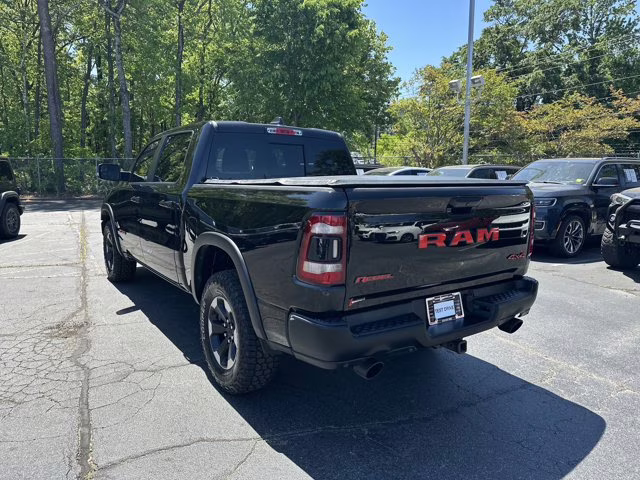 2019 Diamond Black Crystal Pearlcoat Ram 1500 Rebel 4X4 Truck