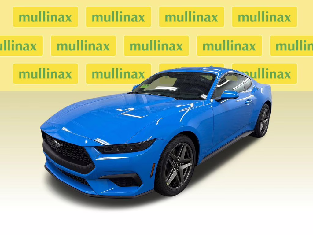 2026 GRABBER BLUE Ford Mustang EcoBoost RWD Coupe