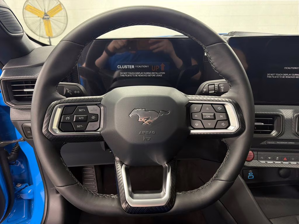 2026 GRABBER BLUE Ford Mustang EcoBoost RWD Coupe
