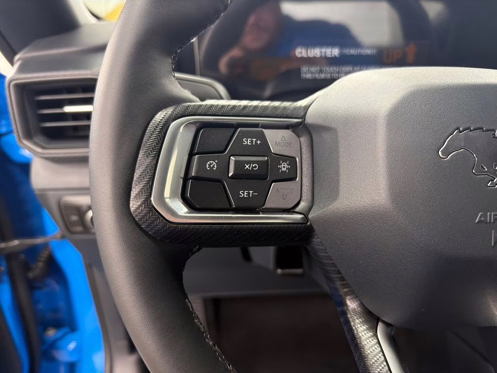 2026 GRABBER BLUE Ford Mustang EcoBoost RWD Coupe