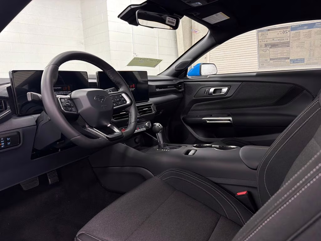 2026 GRABBER BLUE Ford Mustang EcoBoost RWD Coupe