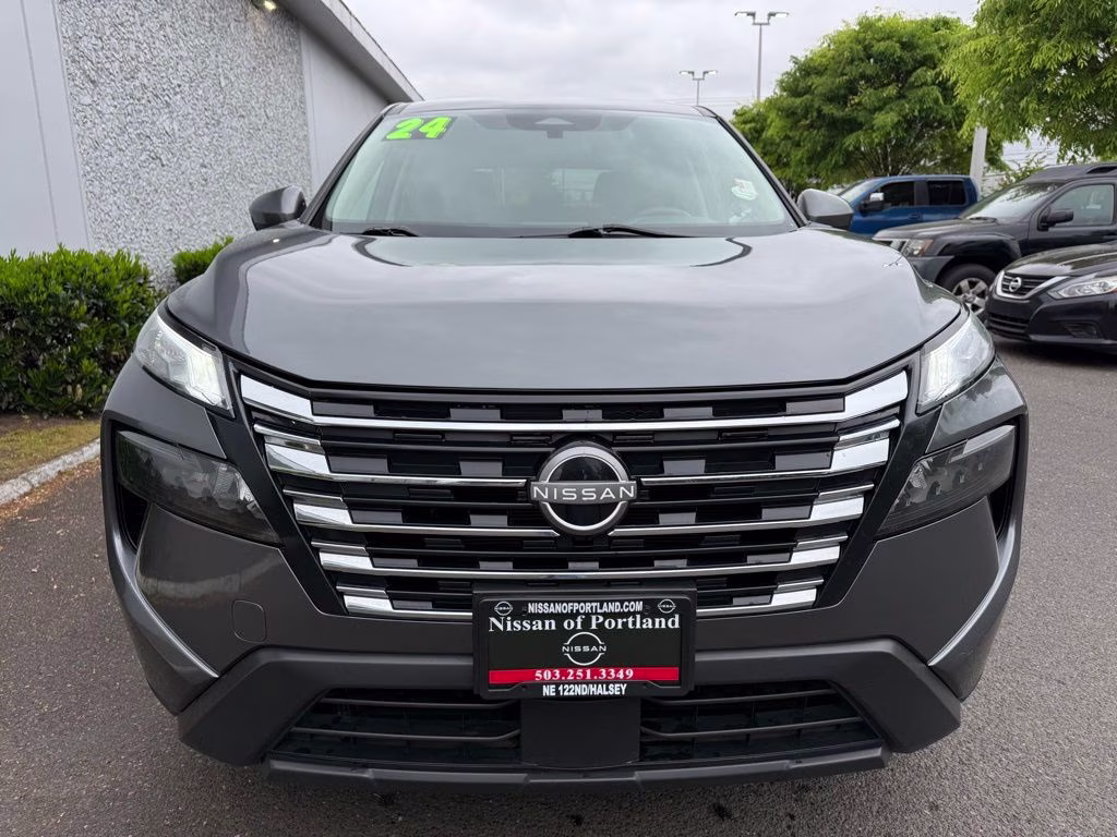 2024 Gun Metallic Nissan Rogue SV AWD SUV