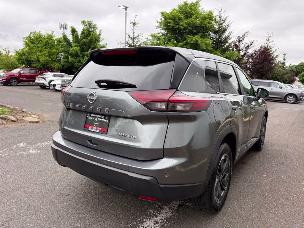 2024 Gun Metallic Nissan Rogue SV AWD SUV