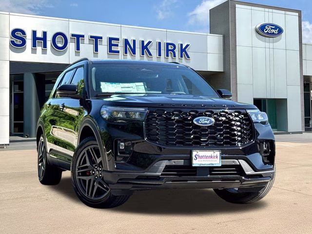 2026 Black Ford Explorer ST-Line RWD SUV