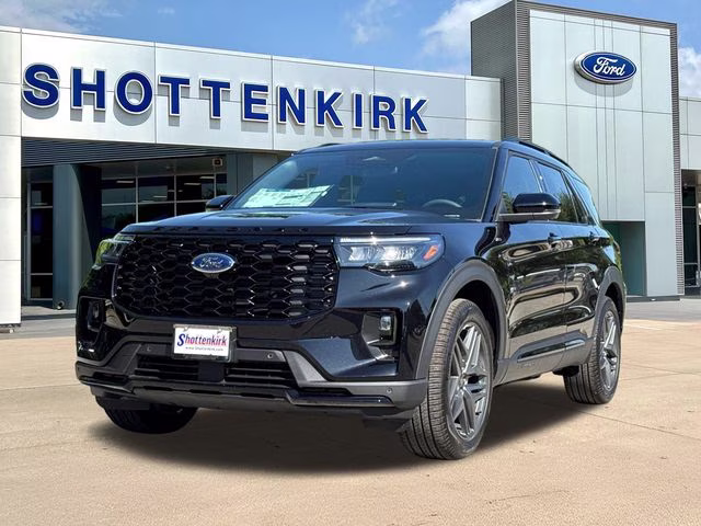 2026 Black Ford Explorer ST-Line RWD SUV