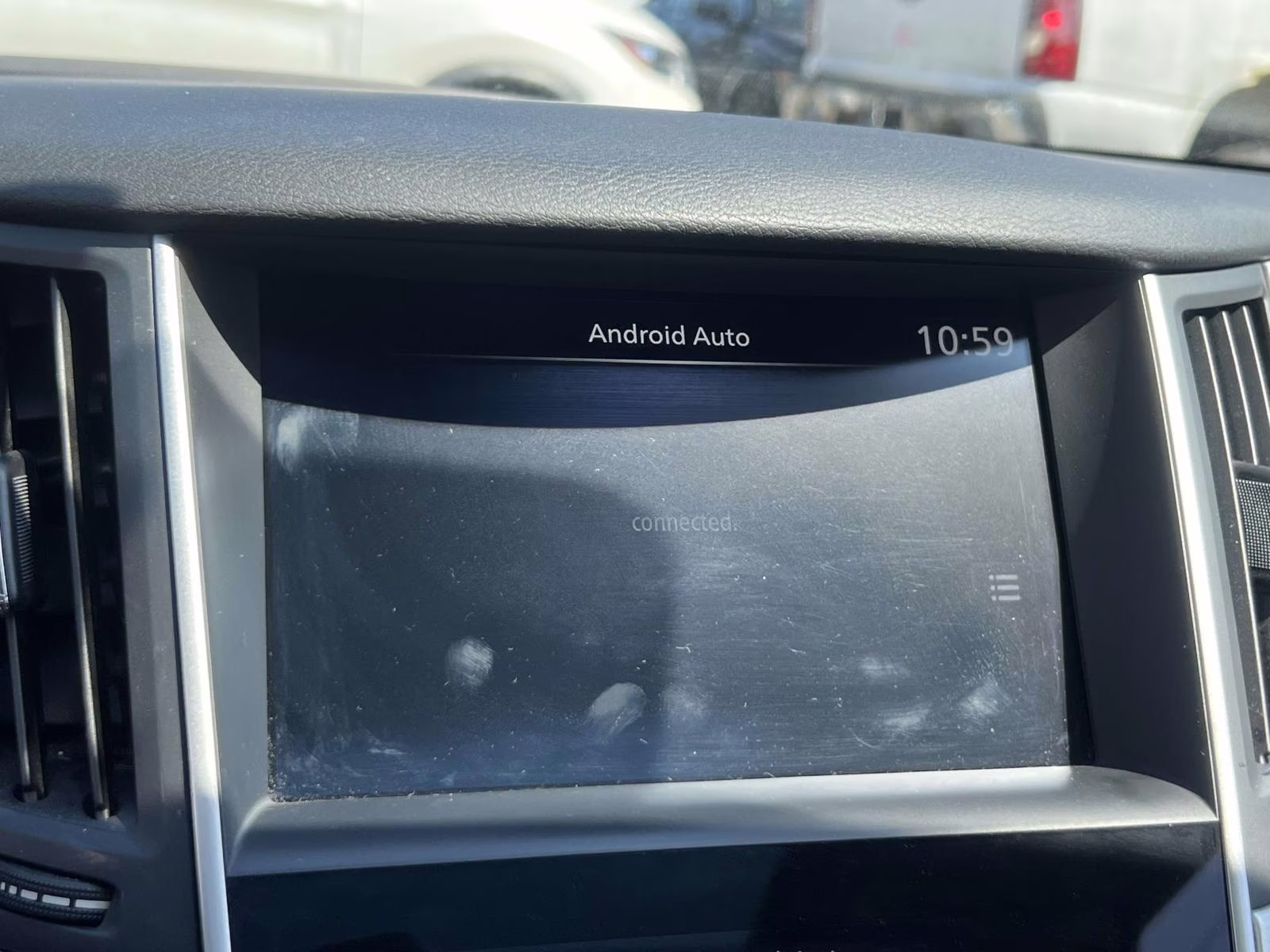 2023 White INFINITI Q50 LUXE AWD AWD Sedan