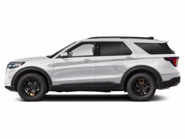 2026 Space White Metallic Ford Explorer Tremor 4WD 4X4 SUV