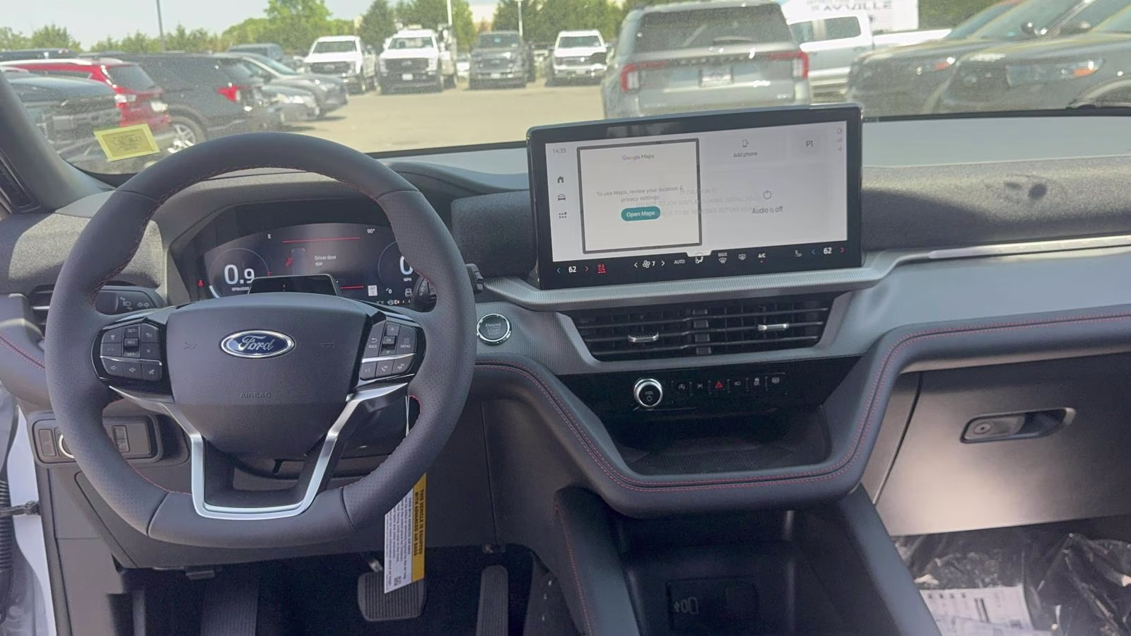 2026 Space White Metallic Ford Explorer ST-Line 4WD 4X4 SUV