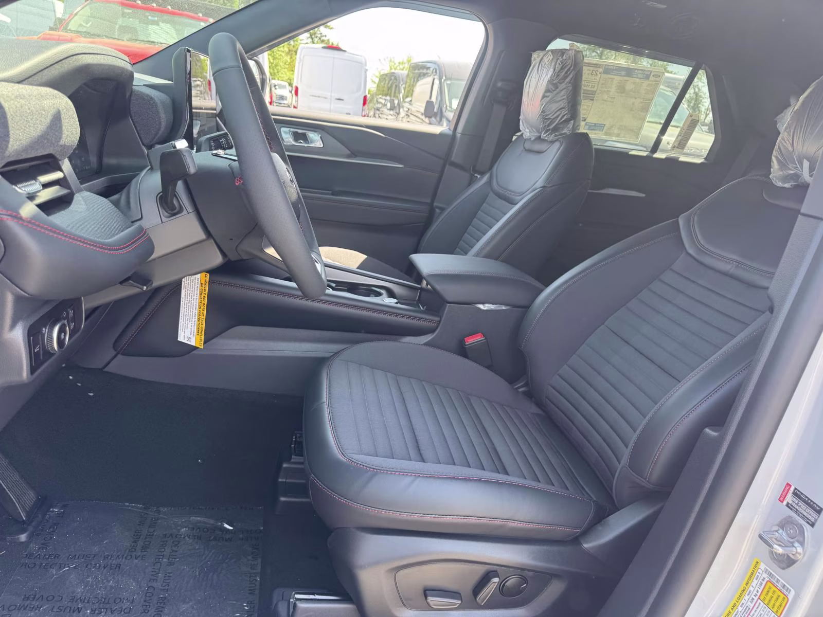 2026 Space White Metallic Ford Explorer ST-Line 4WD 4X4 SUV