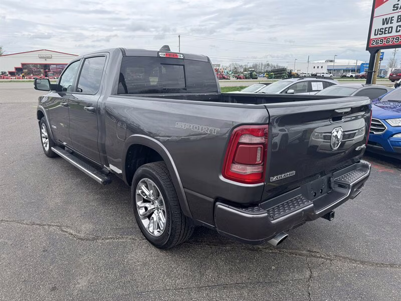 2022 Granite Crystal Metallic Clear Coat Ram 1500 Laramie 4X4 Truck