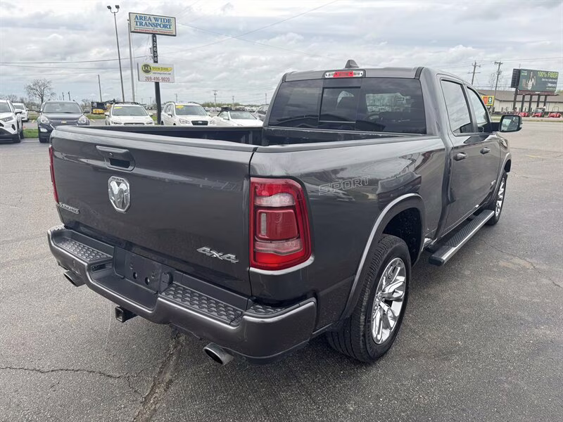 2022 Granite Crystal Metallic Clear Coat Ram 1500 Laramie 4X4 Truck